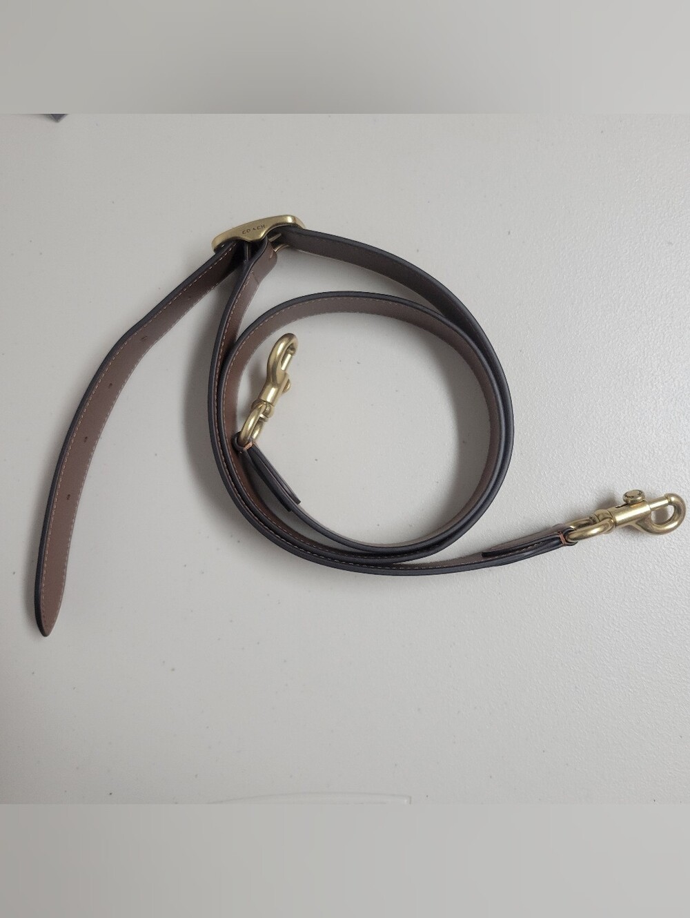 Coach Replacement Crossbody Strap With Gold Hardware .
